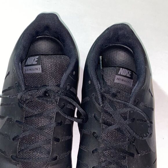Nike Air Mavin 2 Sneakers Black and Silver Running Sneakers Men’s Shoes Size 15 - Picture 7 of 12